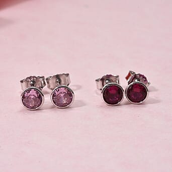 https://tjcuk.sirv.com/Products/22/9/2299761/Set-of-2-Simulated-Pink-Sapphire-Rnd-Simulated-Ruby-Stud-Earrings-with_2299761_1.jpg?w=342&h=342