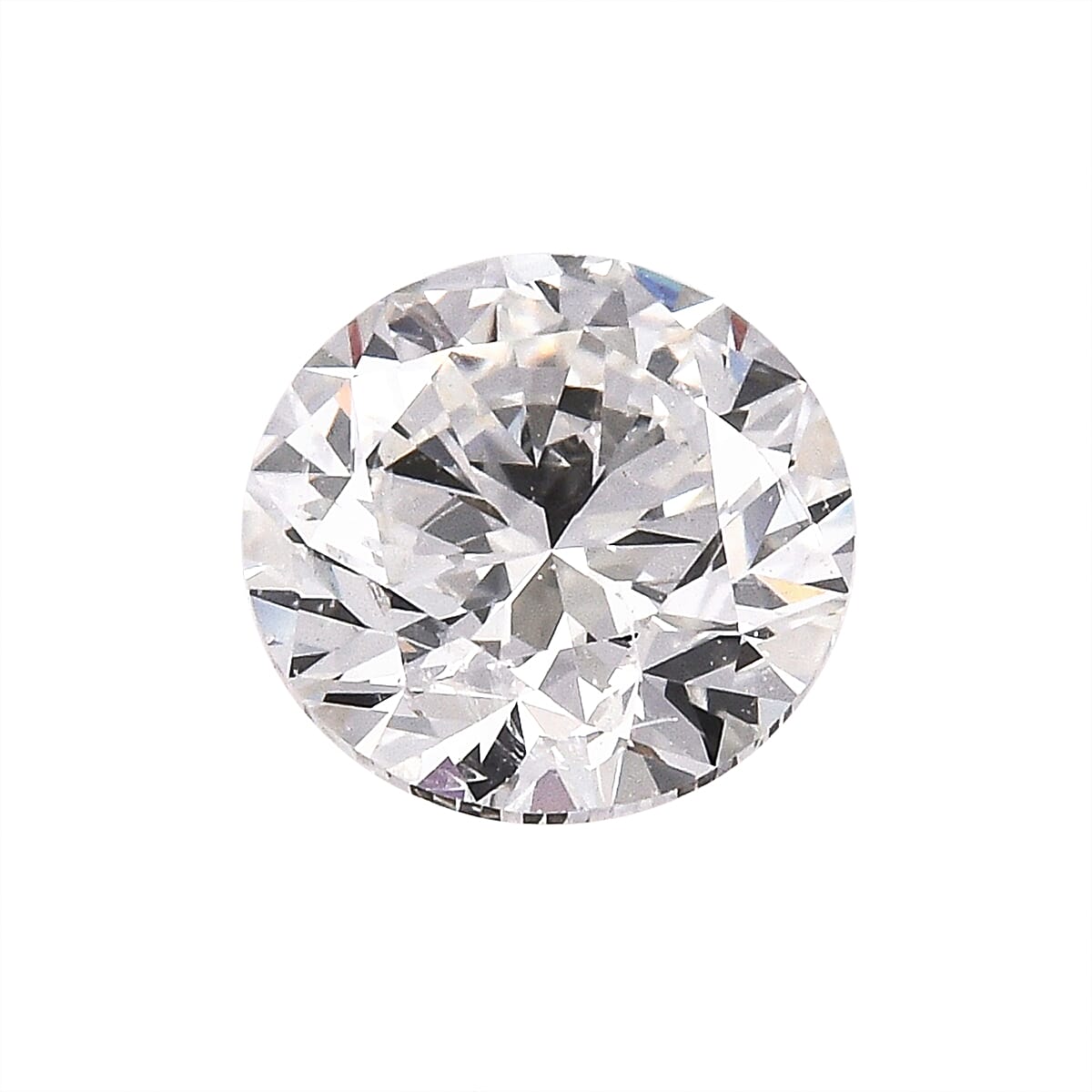 GIA Certified 4.98mm Round Diamond (SI-2-G-H) 0.50 Ct.