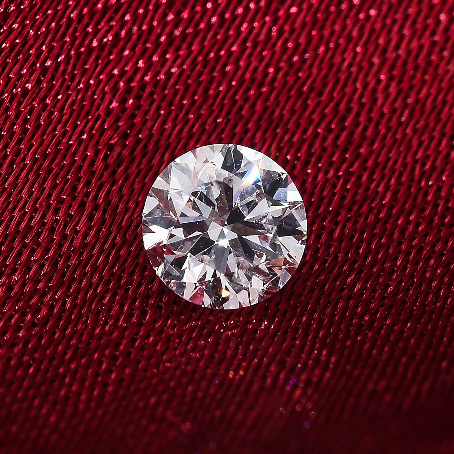 GIA Certified 4.98mm Round Diamond (SI-2-G-H) 0.50 Ct.