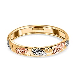 Wedding Band Ring in 9K Yellow Gold