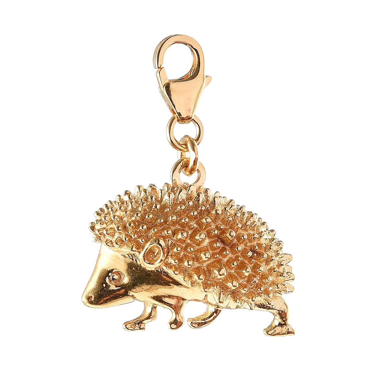 Hedgehog Charm in 14K Gold Overlay Sterling Silver, Silver wt 7.31 Gms.