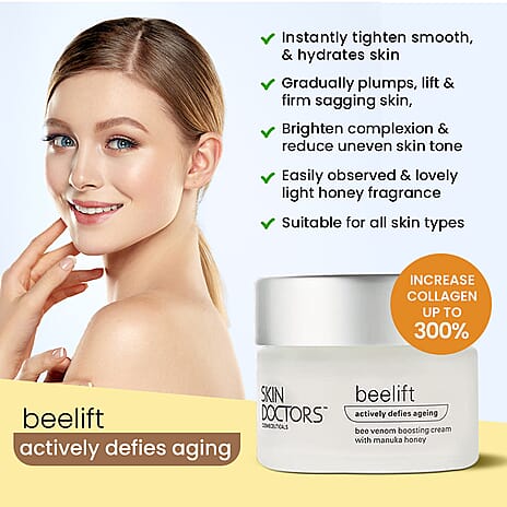 Skin Doctors- Beelift Bee Venom Boosting Cream with Manuka Honey -50ml