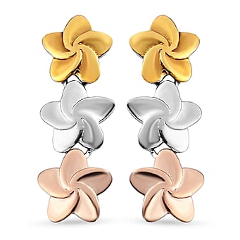 https://tjcuk.sirv.com/Products/26/5/2658570/Triple-Floral-Earrings-in-Gold-Rose-Gold-and-Platinum-Plated-Sterling_2658570.jpg?w=342&h=342