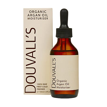 Douvall's Luxury Size Organic Argan Oil moisturiser 100ml