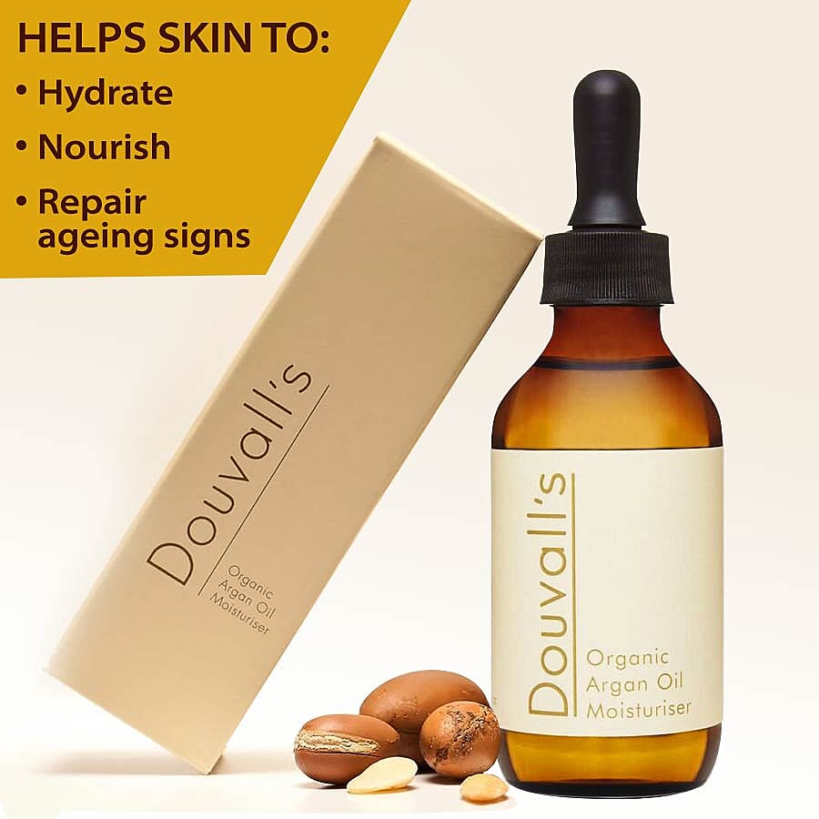 Douvalls- Organic Argan Oil Moisturiser - 100ml