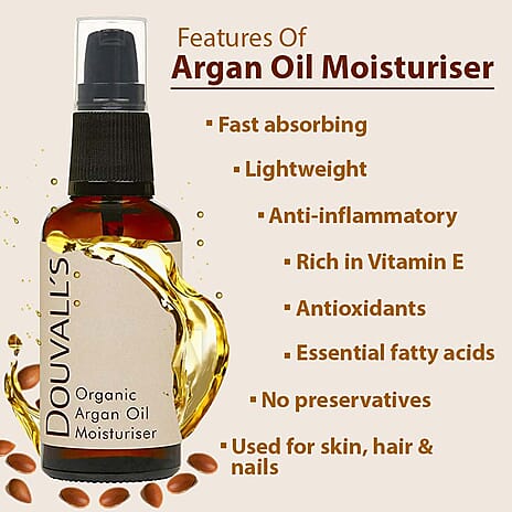 Douvalls- Argan Oil Moisturiser - 50ml