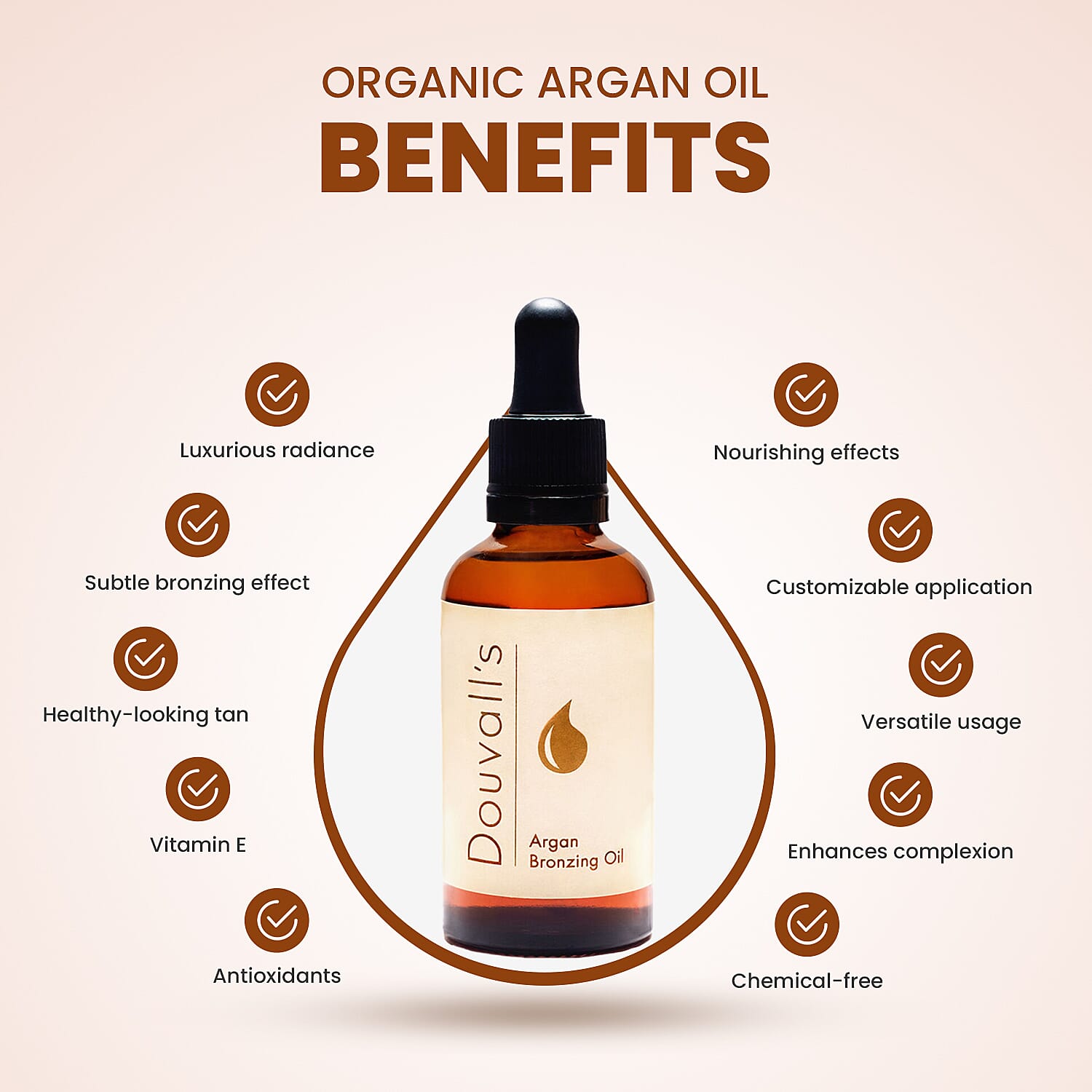 Douvalls- Argan Oil Bronzing - 50ml