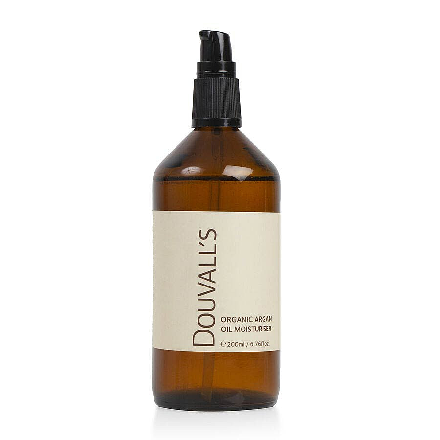 Douvalls Argan Oil Moisturiser 200ml For Ultra Hydrated Soft and Shiny Skin