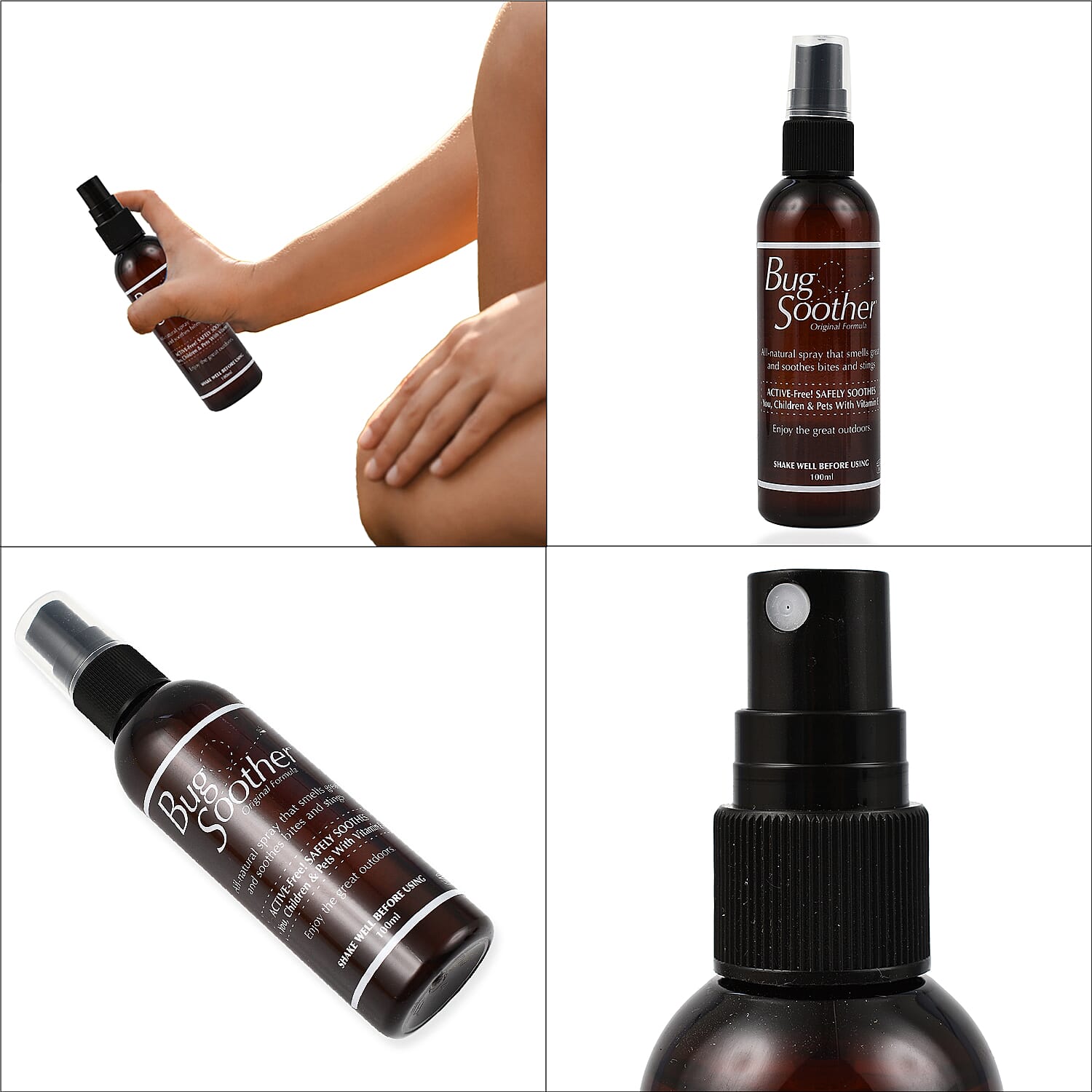 Bug Soother Natural Mosquito and Insect Repellent - 100ml Bug Soother Natural Mosquito and Insect Repellent - 100ml