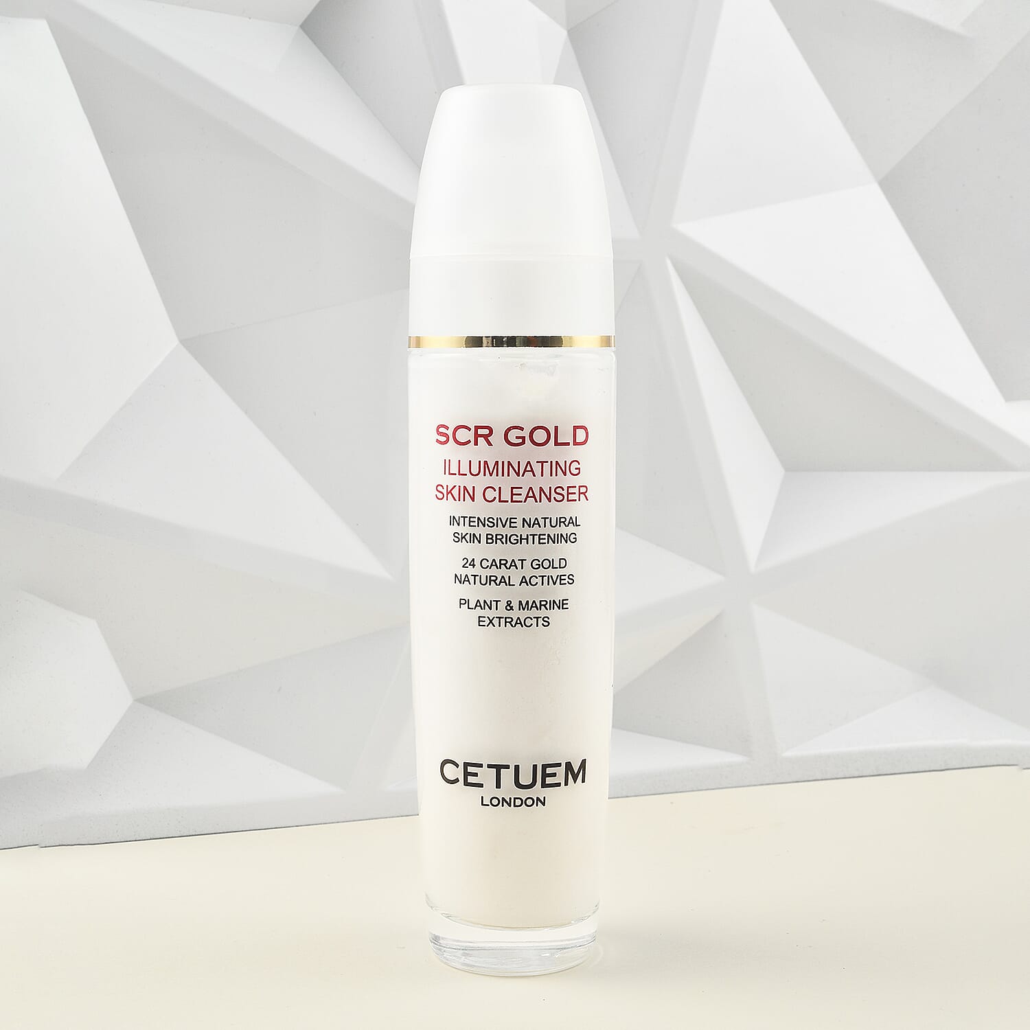 Cetuem- SCR Gold Illuminating Skin Cleanser -100ml