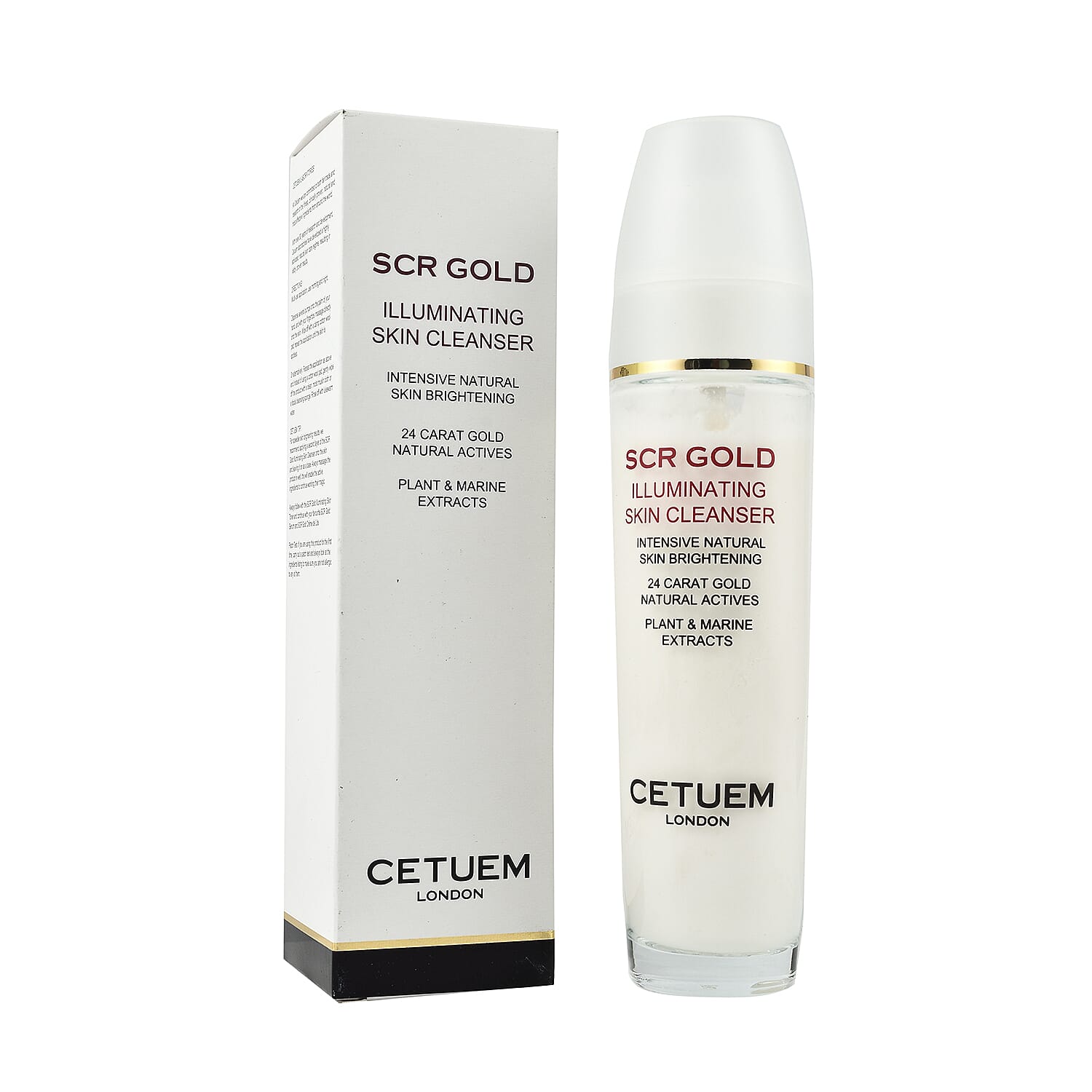 Cetuem- SCR Gold Illuminating Skin Cleanser -100ml