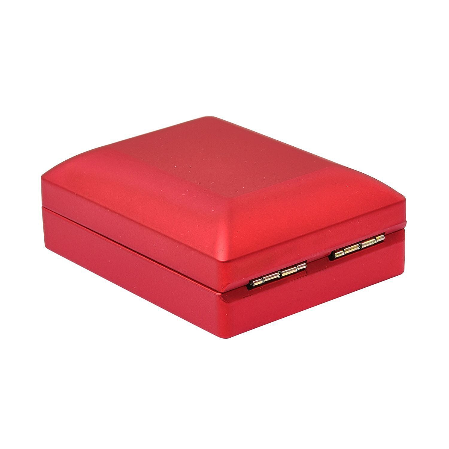 LED Light Illuminated Necklace and Pendant Gift Box with Velvet Interior Lining (Size 9X7X3 cm) - Red