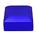 LED Light Illuminated Necklace and Pendant Gift Box with Velvet Interior Lining (Size 9X7X3 cm) - Purple