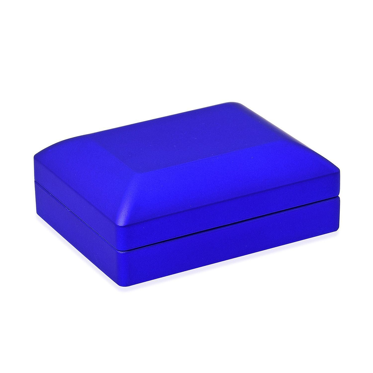 LED Light Illuminated Necklace Gift Box with Velvet Interior Lining (Size 9X7X3.5 Cm)