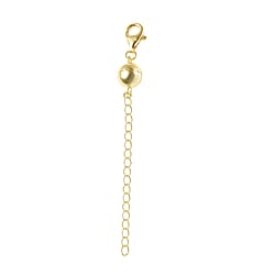 Magnetic Ball Clasp Extender in Sterling Silver 2 Inch