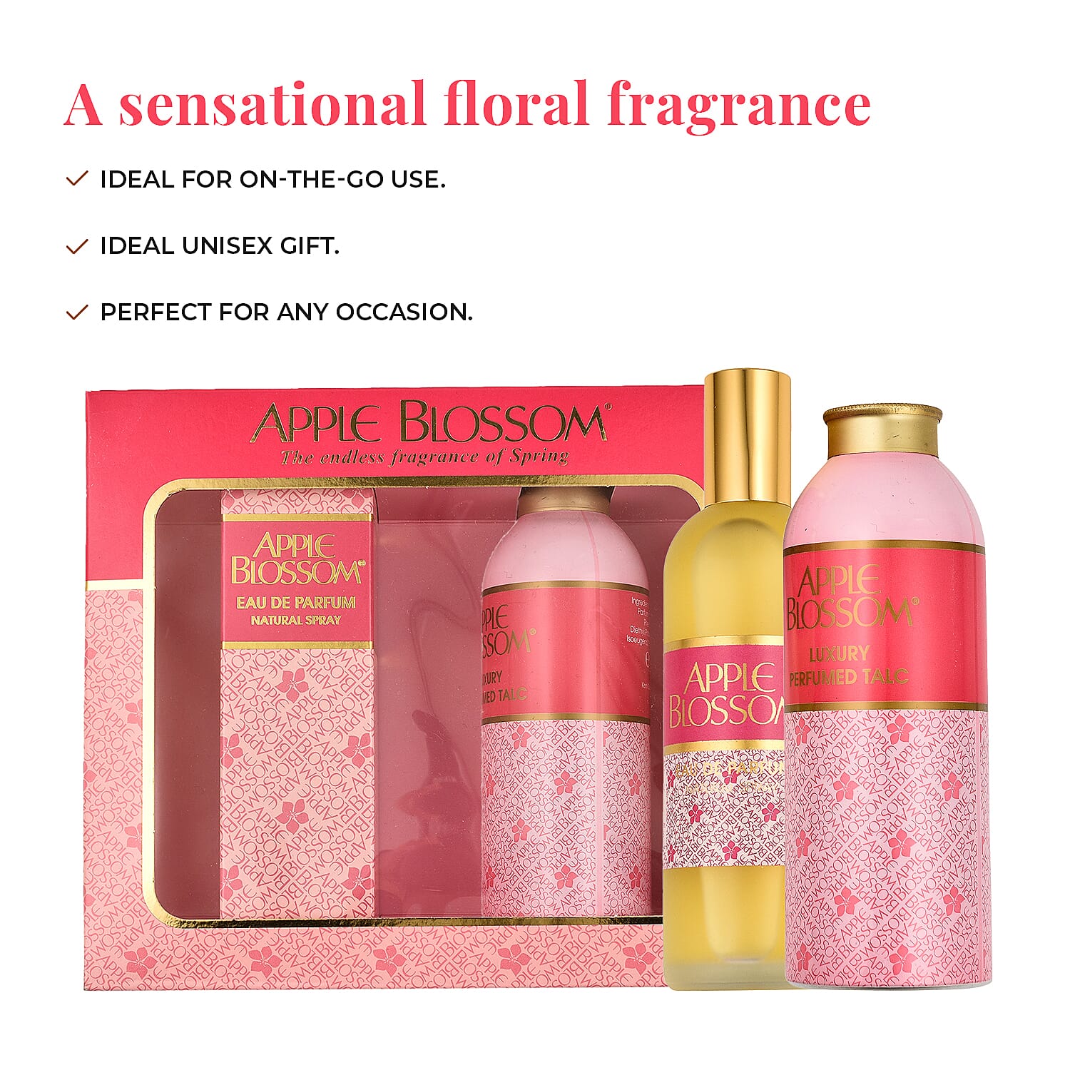 Apple Blossom Natural Spray 100ml and Body Lotion - 200ml