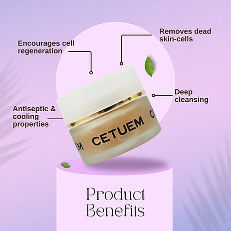 Cetuem- Exfoliating Gel Mask - 50ml