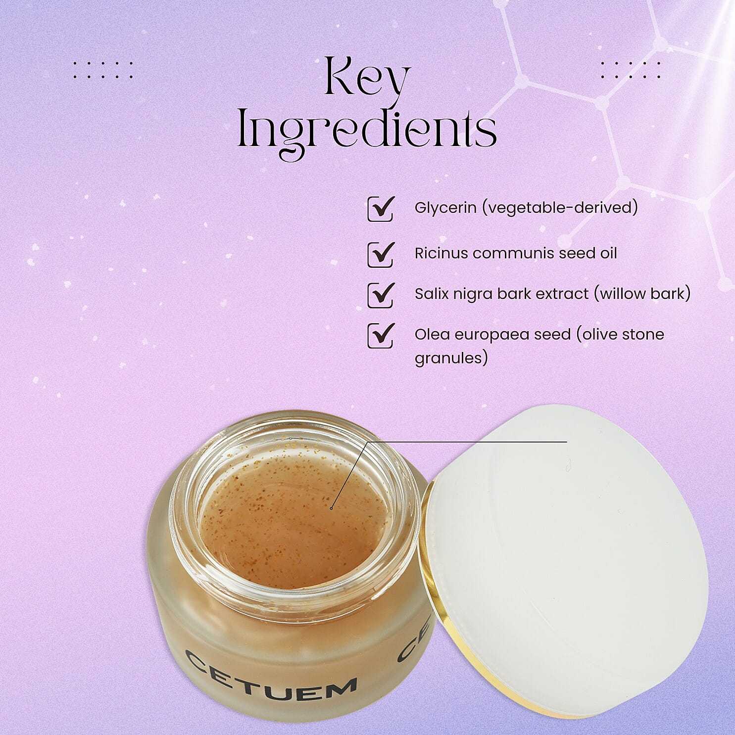 Cetuem- Exfoliating Gel Mask - 50ml