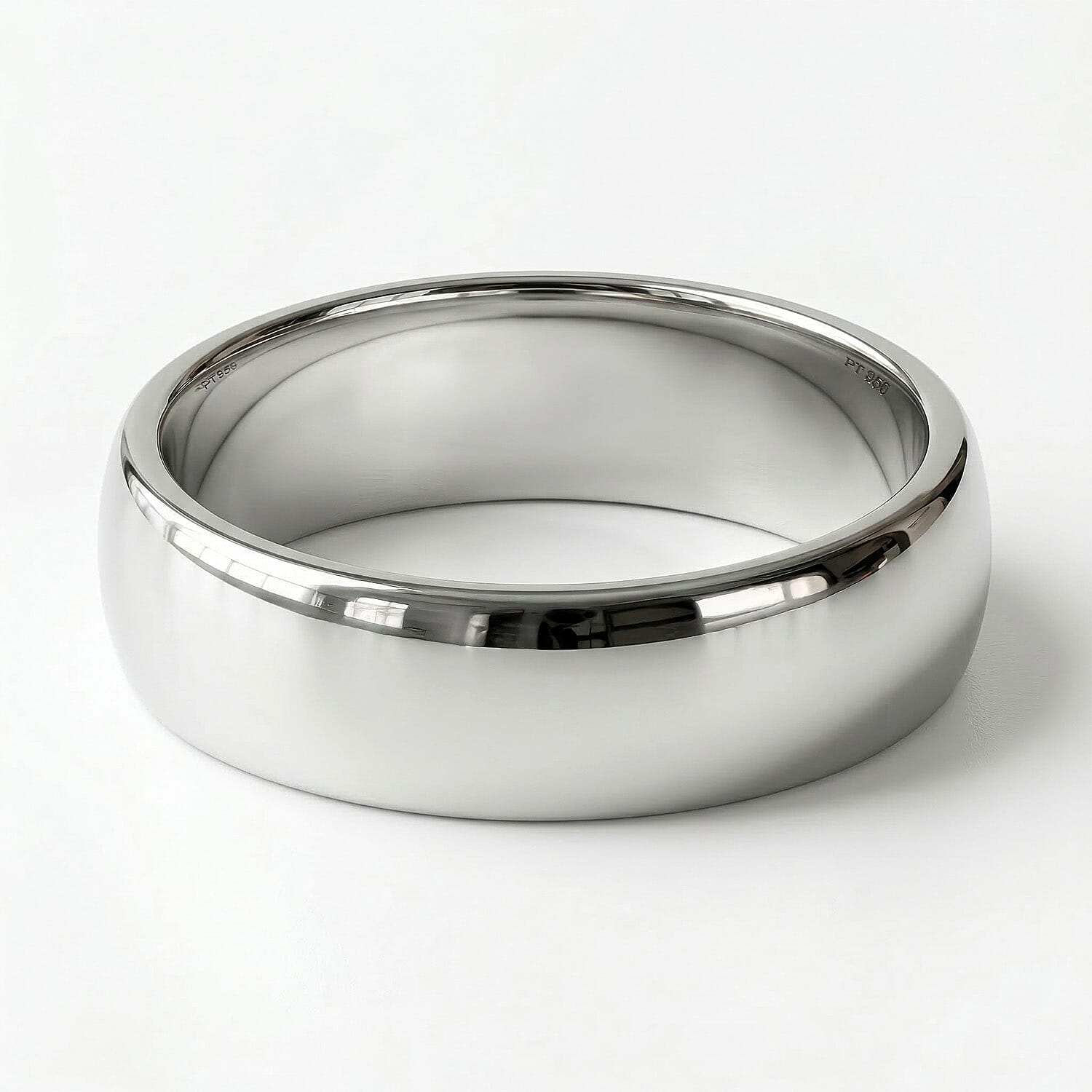 RHAPSODY The Eternity Collection - 950 Platinum Band Ring, Platinum Wt. 7.06 Gms.