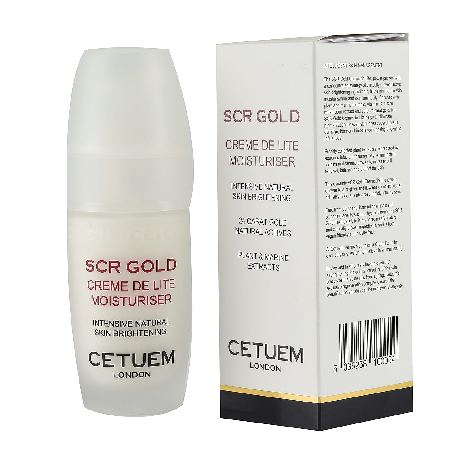 Cetuem - Creme De Lite Moisturiser - 50ml Cetuem - Creme De Lite Moisturiser - 50ml