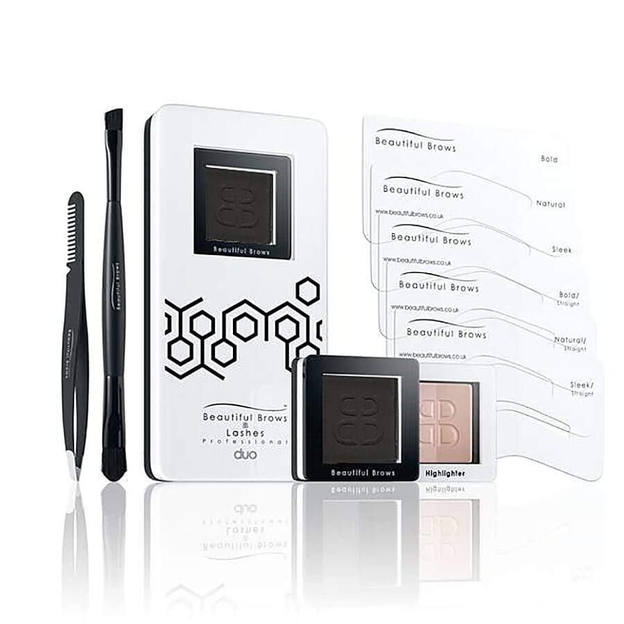 Beautiful Brows- Brow Kit - Dark