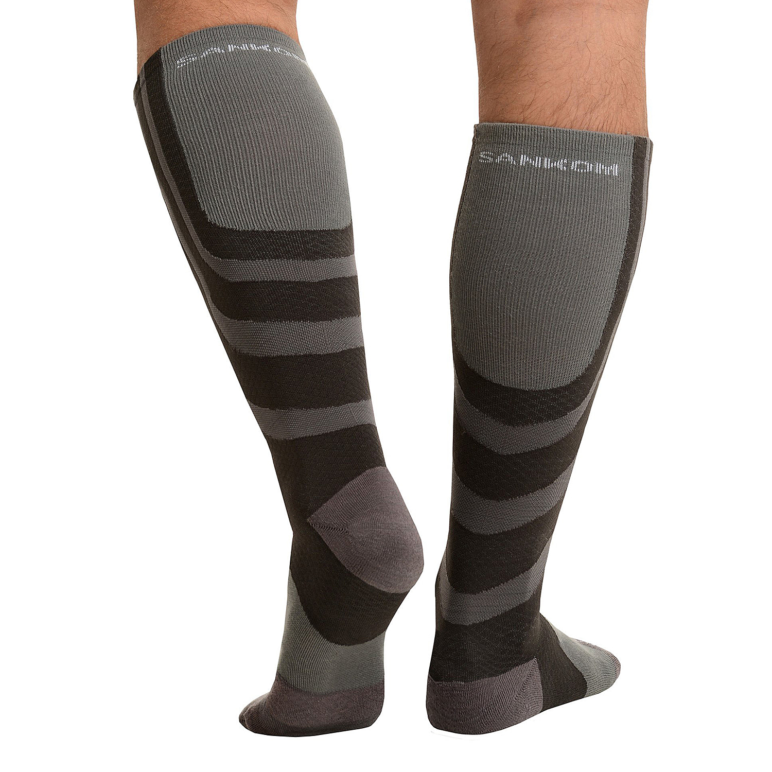 SANKOM SWITZERLAND Patent Socks - Grey - 3098044 - TJC