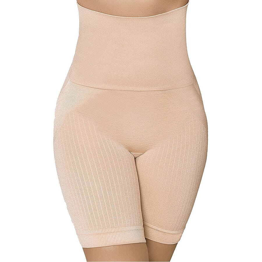 SANKOM SWITZERLAND Patent Posture Correction Shapers Shorts with Cooling Effect Fibres - Beige