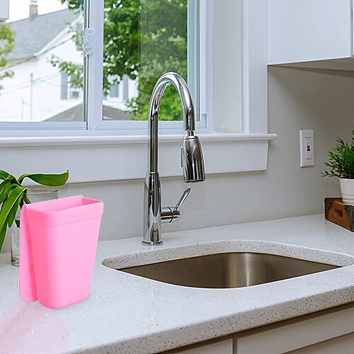 Pink Colour Sink Organiser (Size 18x5 Cm)