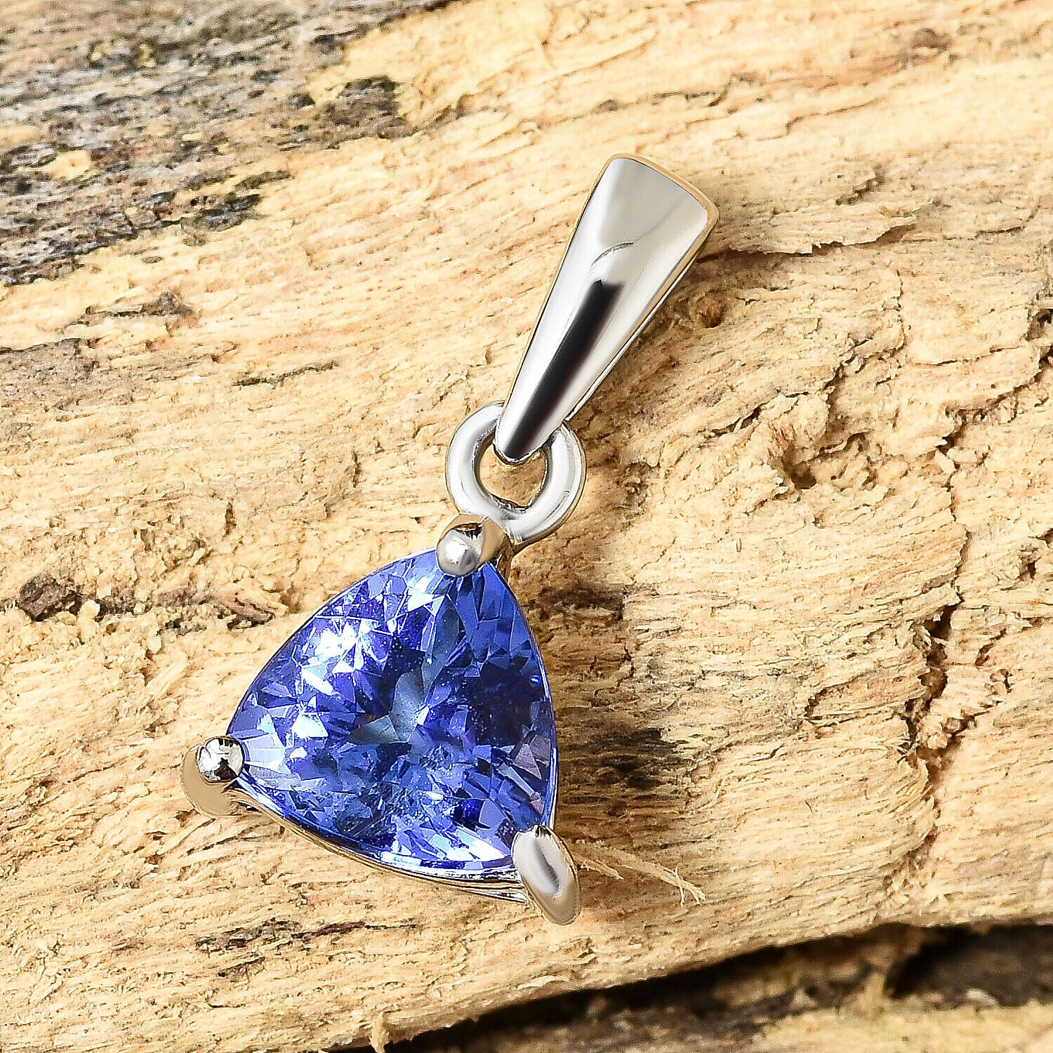 Rhapsody AAAA Tanzanite (Trl) 950 Platinum Pendant  1.250  Ct.