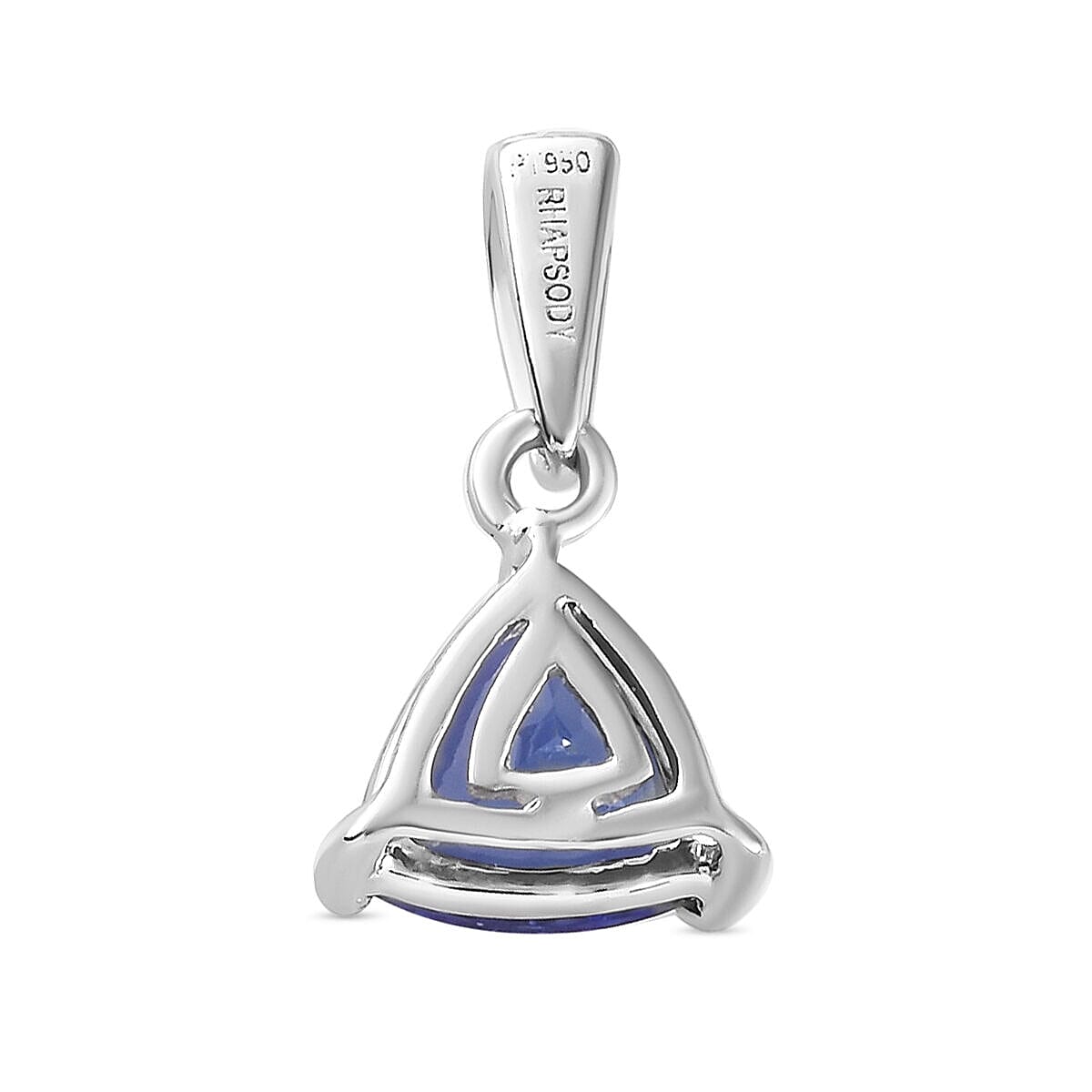 Rhapsody AAAA Tanzanite (Trl) 950 Platinum Pendant  1.250  Ct.