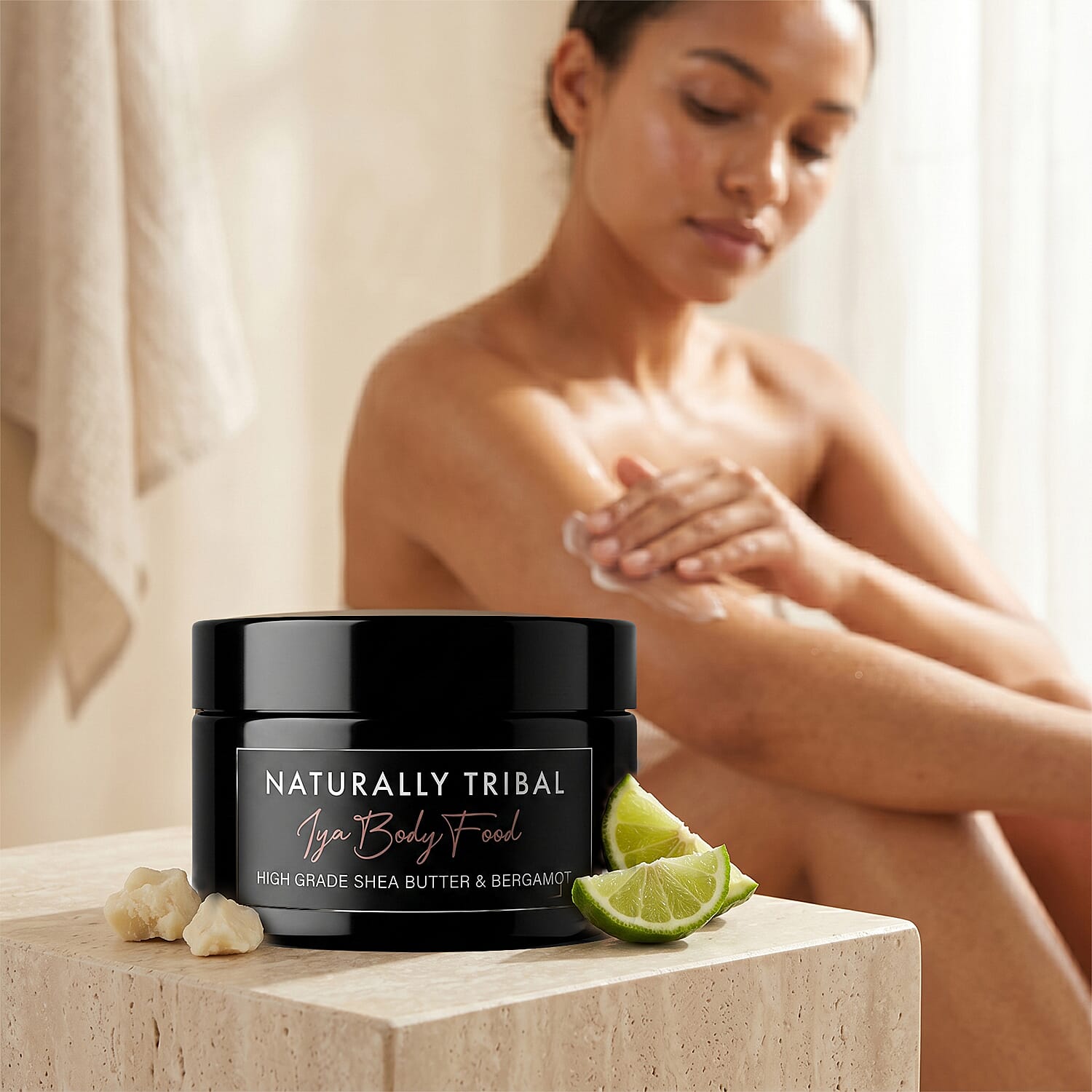 Naturally Tribal- IYA Women Body Food - High Grade Shea Butter and Bergamot - 250g