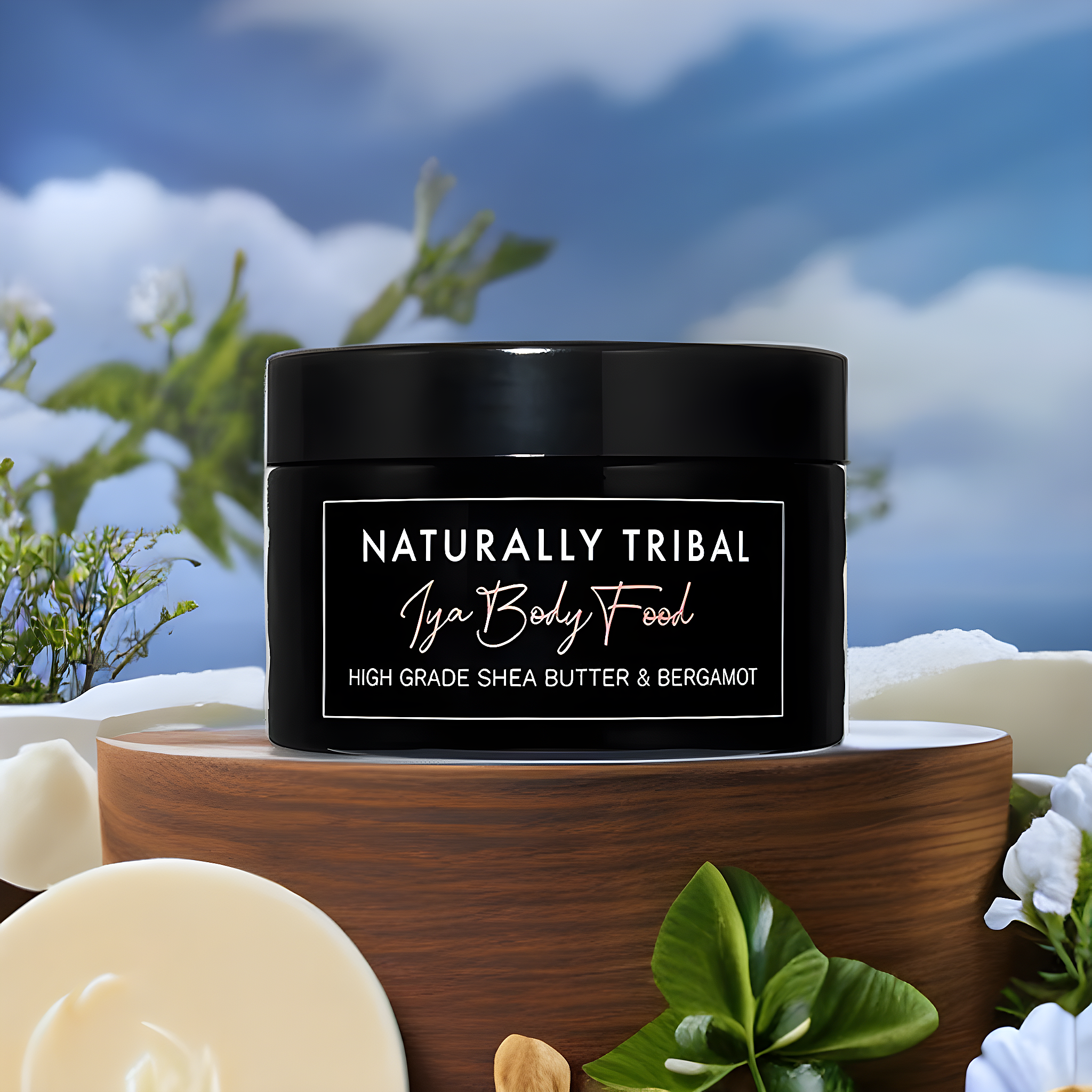 Naturally Tribal- IYA Womens Body Food - High Grade Shea Butter and Bergamot - 250ml