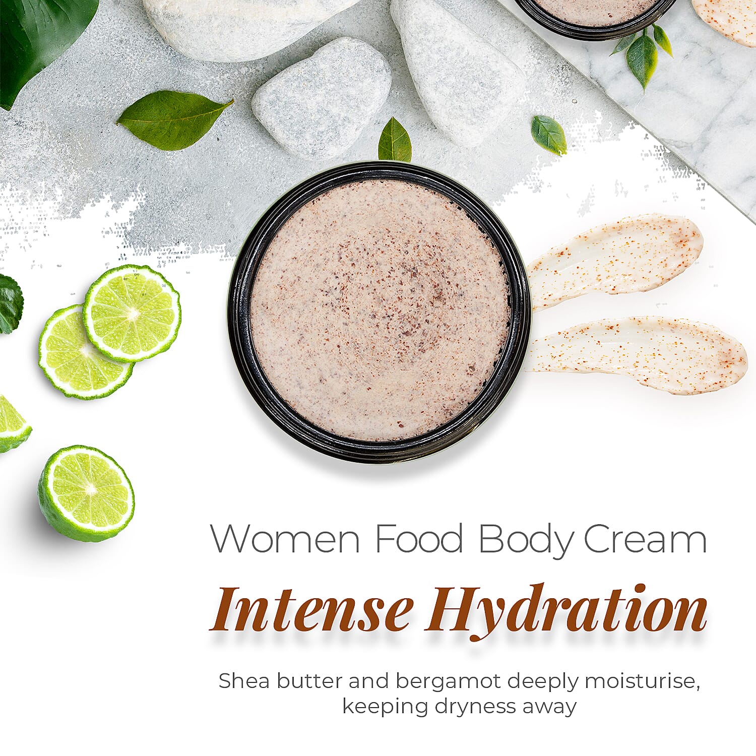 Naturally Tiwa- IYA Womens Body Food - High Grade Shea Butter and Bergamot - 250ml