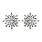 0.33 Ct Stardust Diamond Stud Earrings in Platinum Plated Sterling Silver