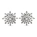 0.33 Ct Stardust Diamond Stud Earrings in 18K Vermeil Yellow Gold Plated Sterling Silver