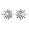 0.33 Ct Stardust Diamond Stud Earrings in Platinum Plated Sterling Silver