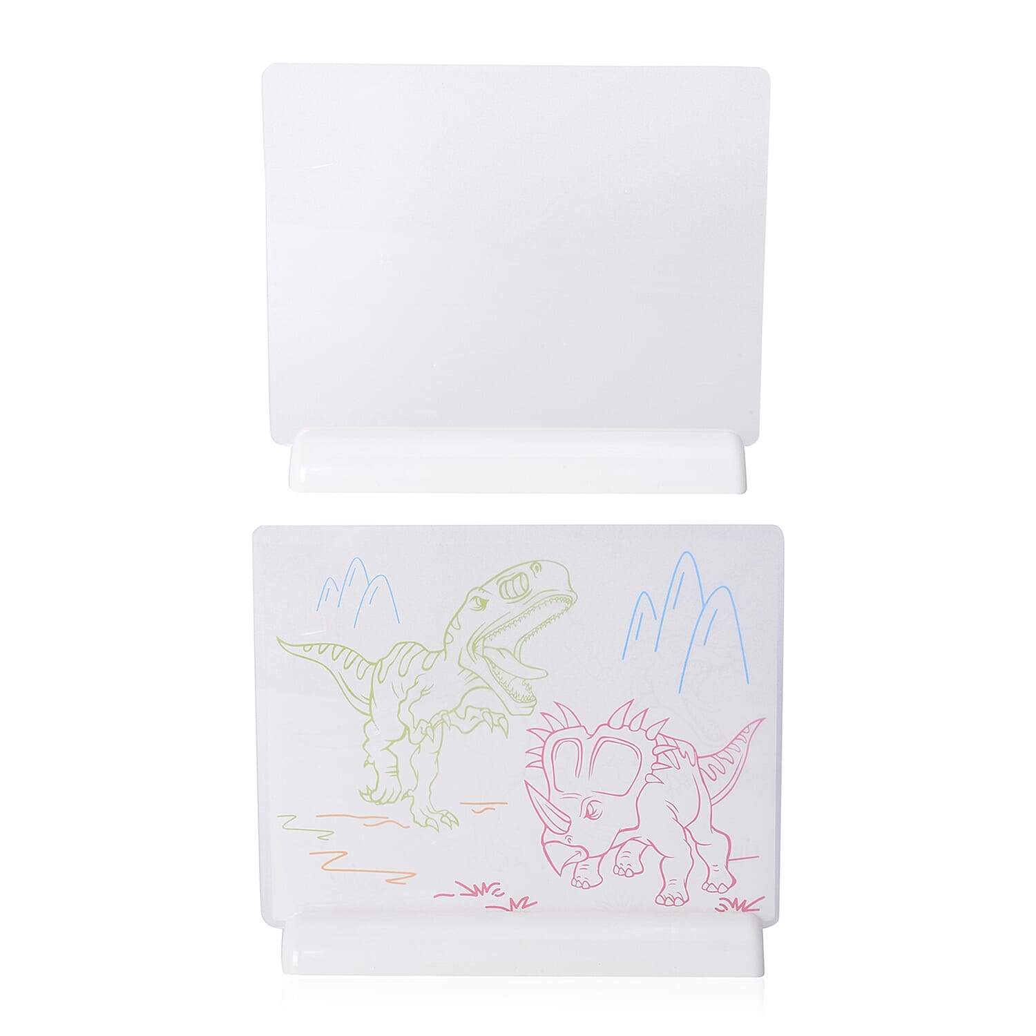 3D Magic Drawing Board (Size 24x21 Cm) with Paper and 3D Glasses