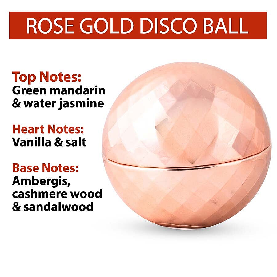 Laurelle Disco Ball- Eau De Parfum (Rose Gold) - 100ml