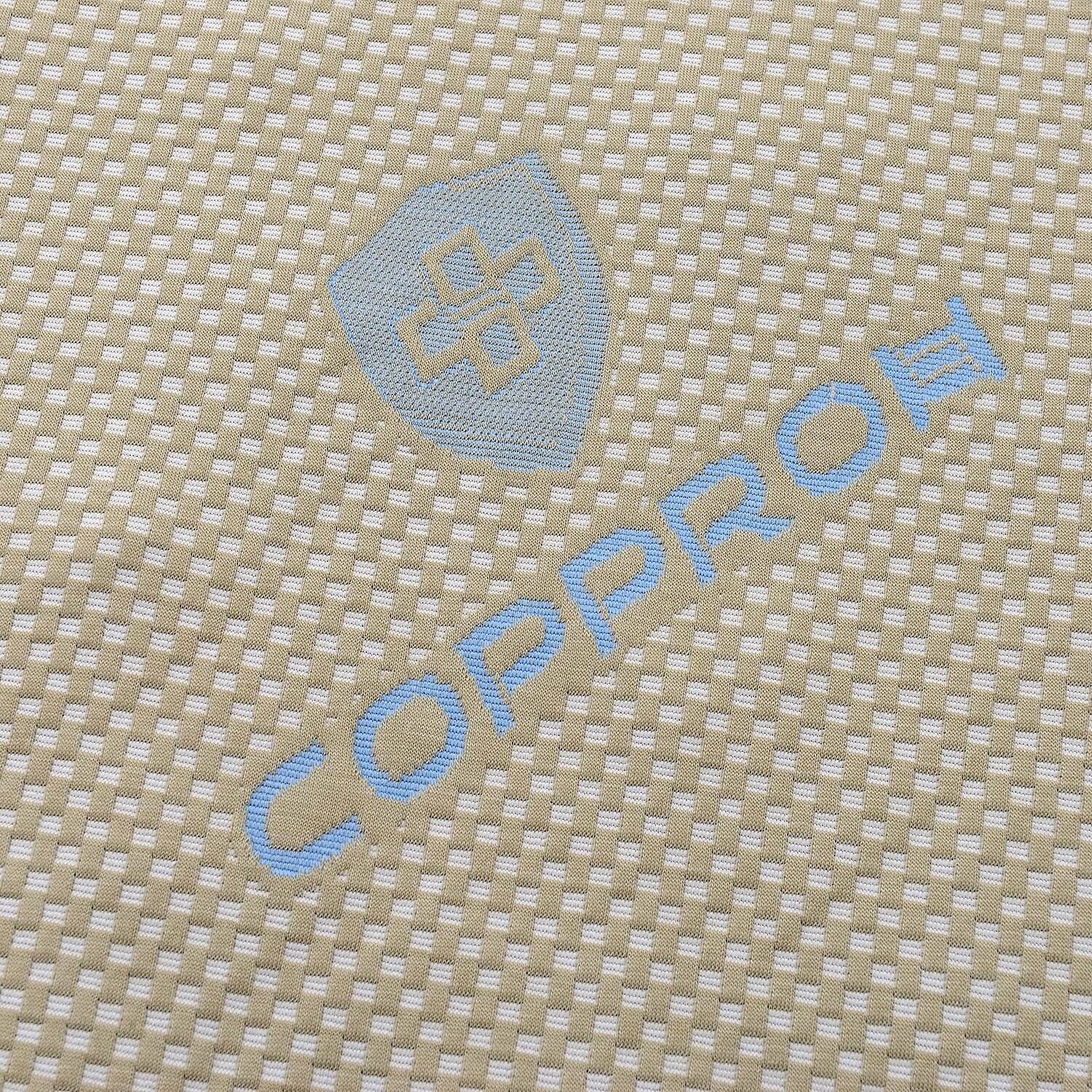 Copper Infused 5 Zones Memory Foam Mattress Topper in KING (Size 200x150x5 Cm)