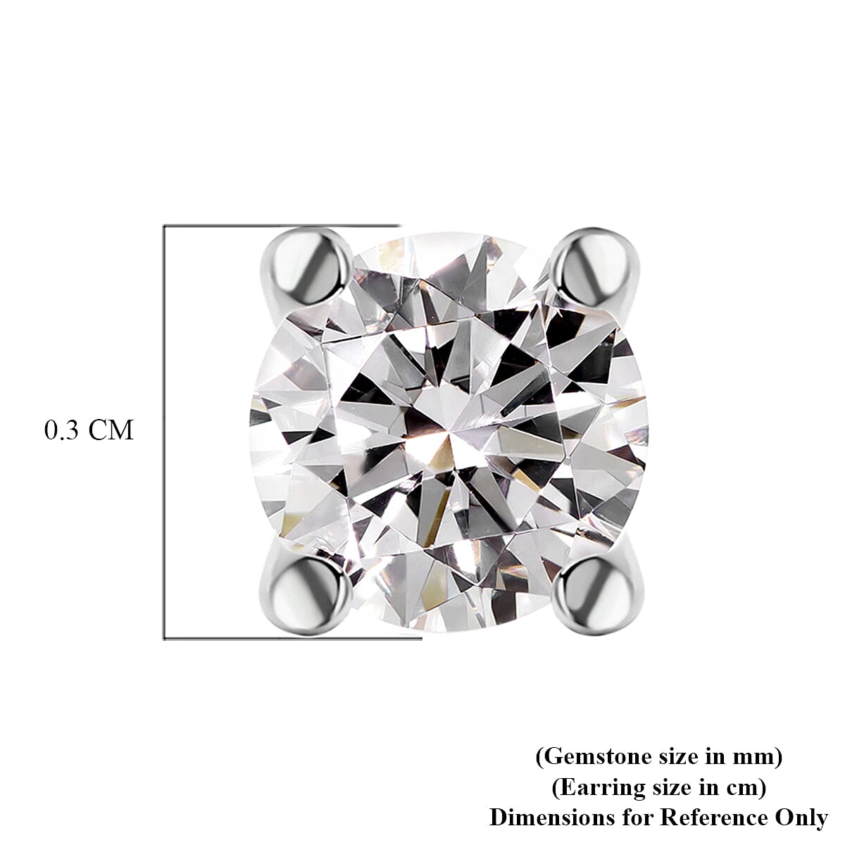 RHAPSODY 950 Platinum IGI Certified Diamond (VS-E-F) Solitaire Stud Earrings (with Screw Back) 0.20 Ct. RHAPSODY 950 Platinum IGI Certified Diamond (VS-E-F) Solitaire Stud Earrings (with Screw Back) 0.20 Ct.