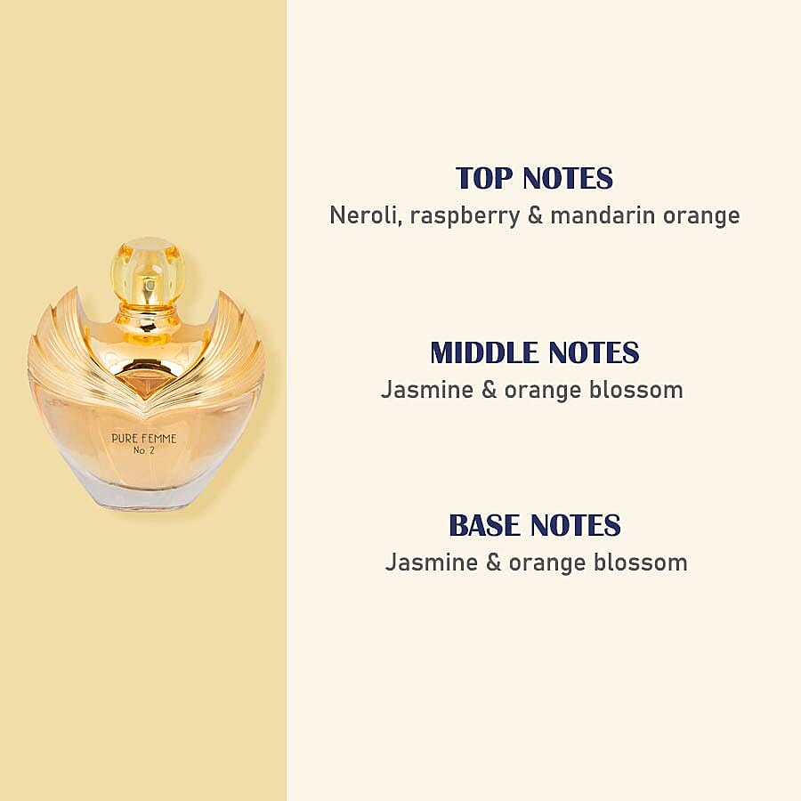 Laurelle Pure Femme- Gold Eau De Parfum - 100ml