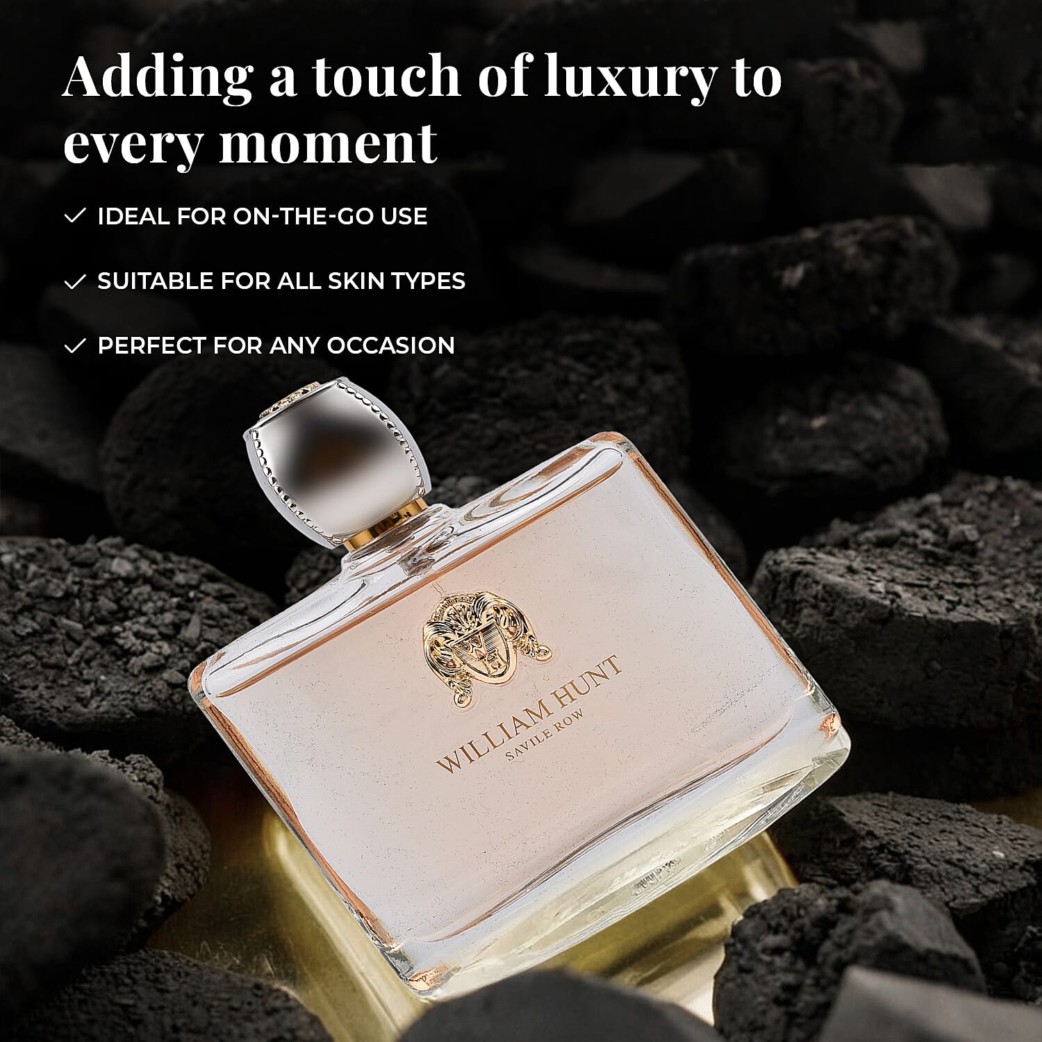 William Hunt- Oud De Parfum - Winner of The 2018 Mens Fine Fragrance Award - 90ml