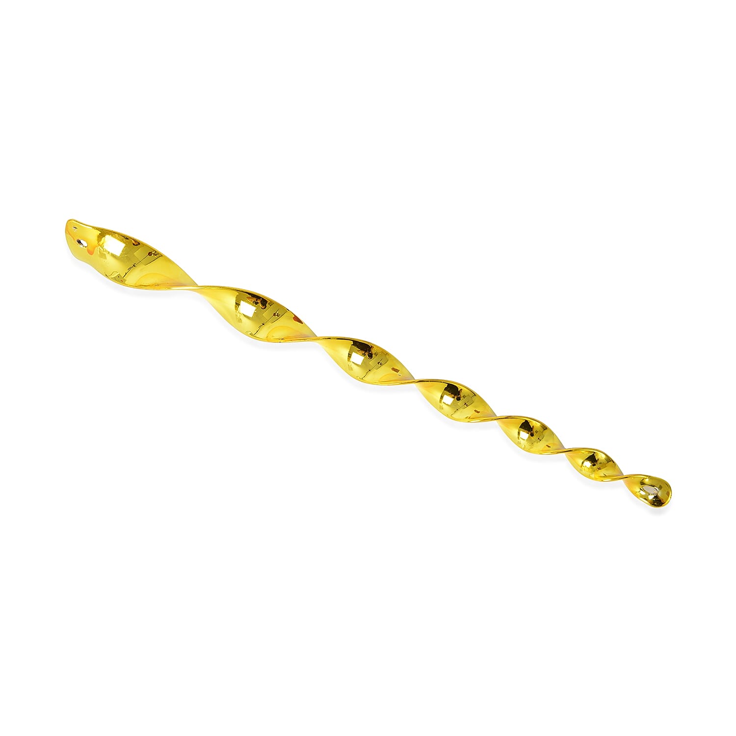 Home Decor  - Wind Chime With Gold Windmill (Size 80x13 Cm) - Brown Colour