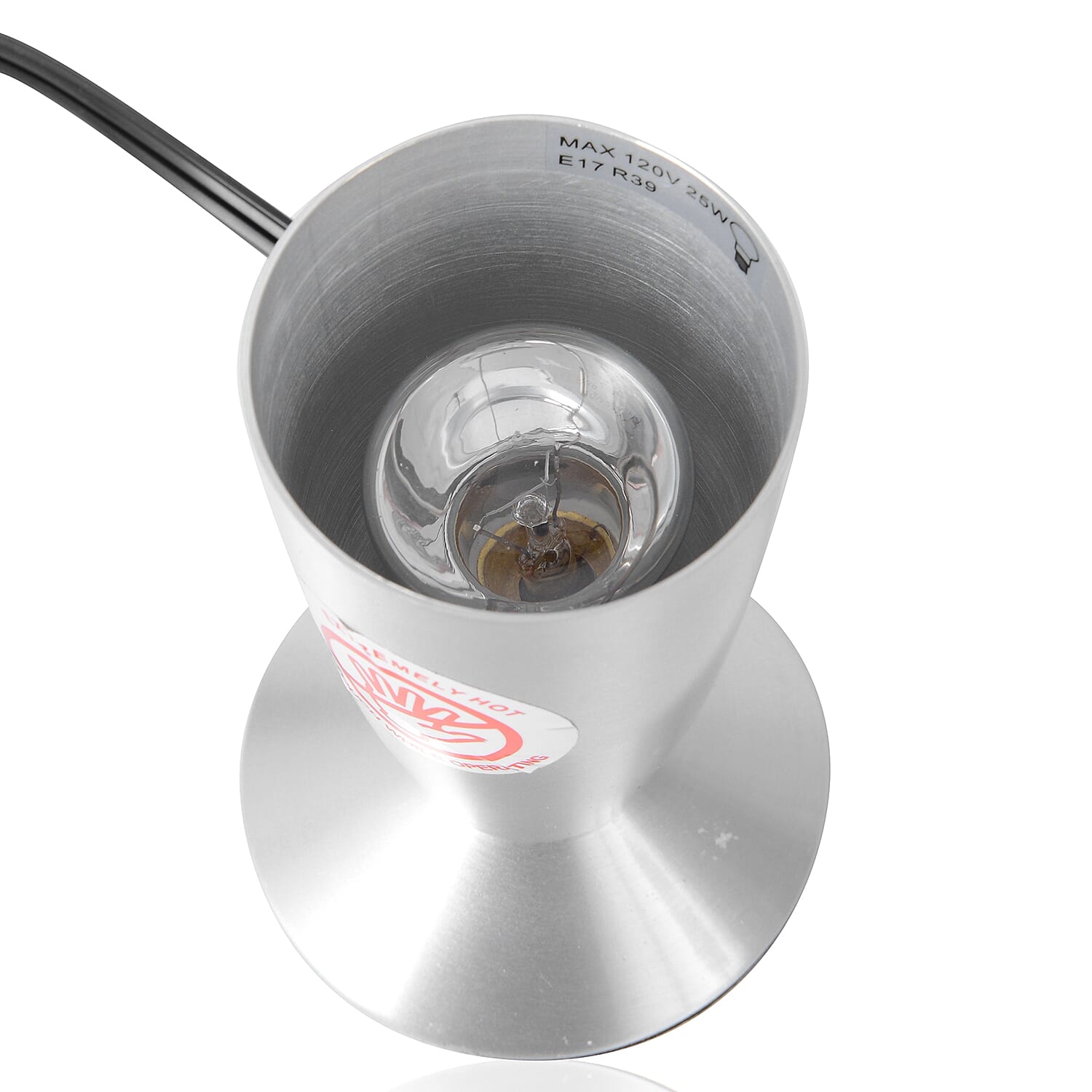 Rocket Shape Lava Motion Lamp  (Size 33.5 Cm) - Colour Yellow Wax and Orange Water