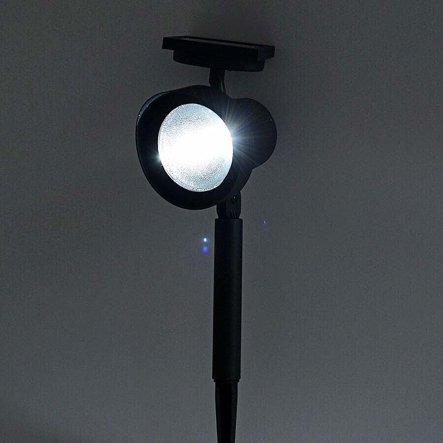 Set of 2 -  Solar Powered Waterproof Garden Light Powerful LED - WIDE COVERAGE (Size 42.5x13.4Cm)