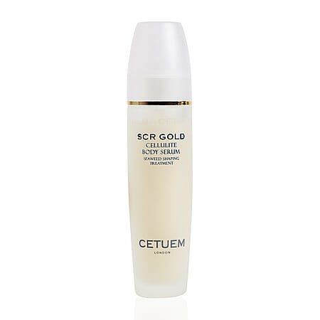 Paraben FreeCetuem SCR Gold Cellulite Body Serum with Essential Oils of Grapefruit, Juniper and Rosemary