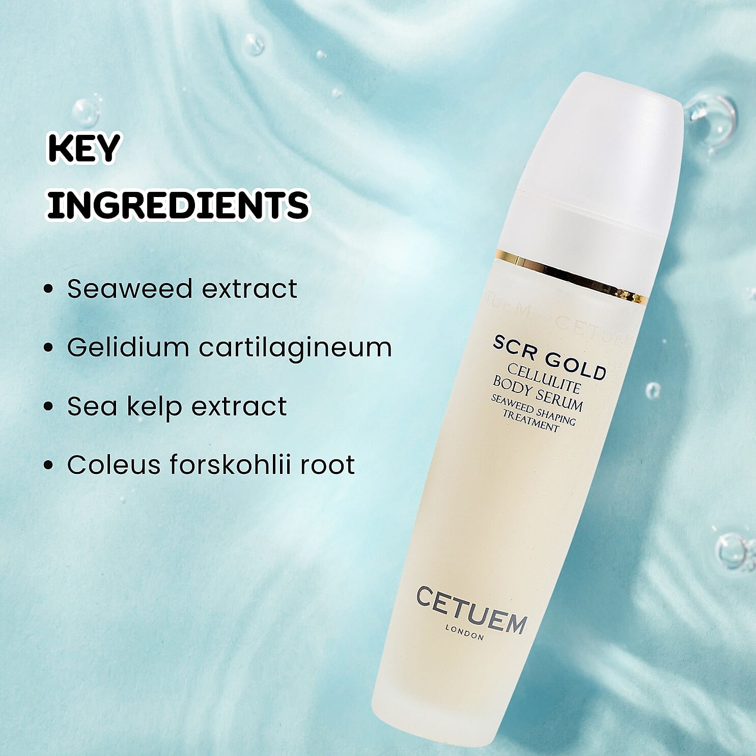 Cetuem- SCR Gold Cellulite Body Serum - 100ml