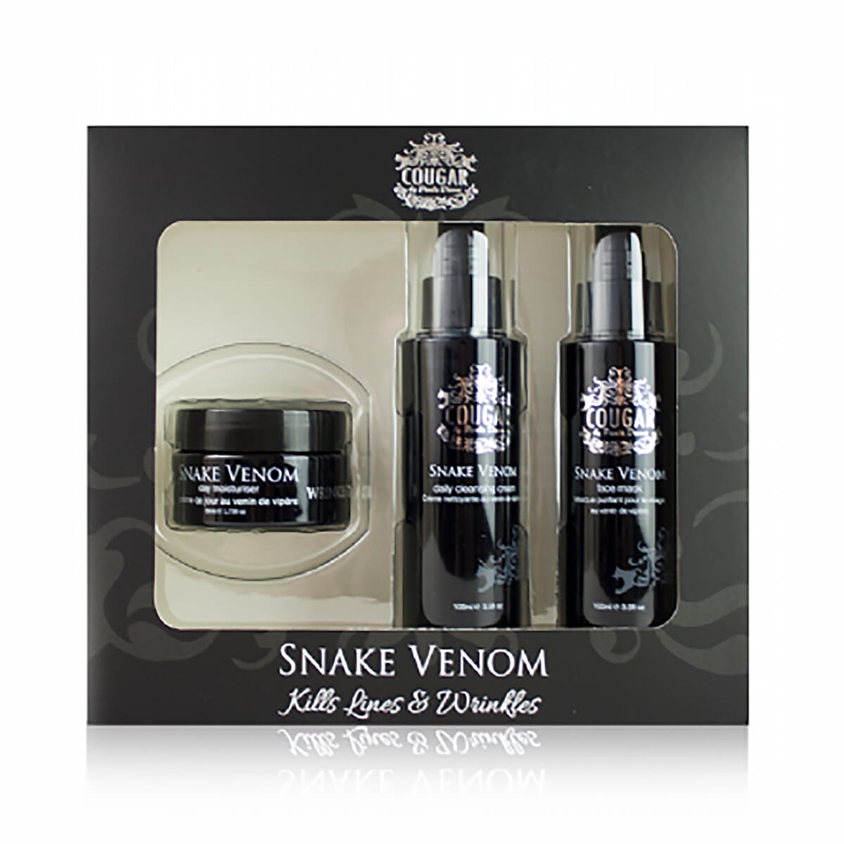 CB&CO: Snake Venom Trio Set (Incl. Face Mask - 100ml, Day Cream - 50ml & Cleansing Cream - 100ml)