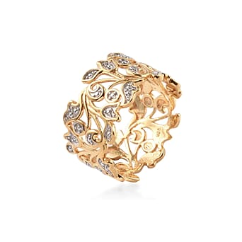 https://tjcuk.sirv.com/Products/33/0/3304304/Diamond-Leaf-Ring-in-14K-Gold-and-Platinum-Plated-Silver_3304304.jpg?w=342&h=342