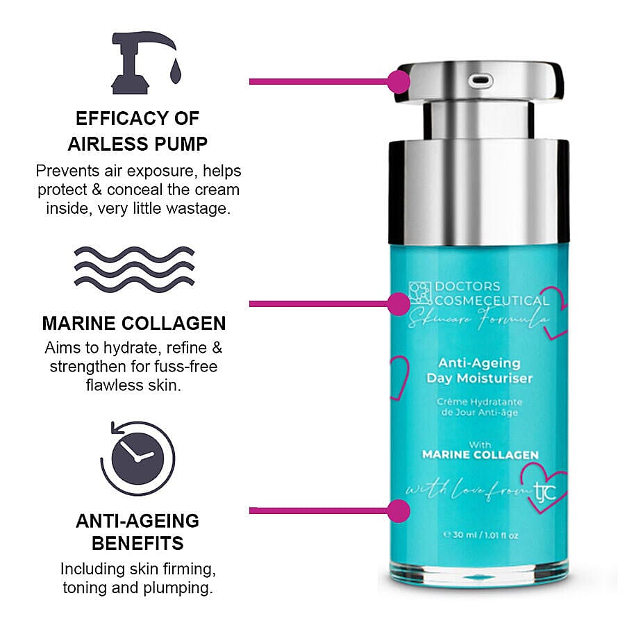 Doctors Formula: Marine Collagen Anti-Ageing Day Moisturiser - 30ml
